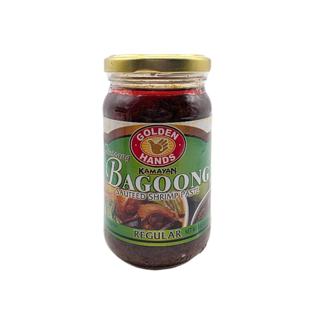 Golden Hands Kamayan Ginisang Bagoong Sauteed Shrimp Paste Regular - 8oz (LIMIT 1)