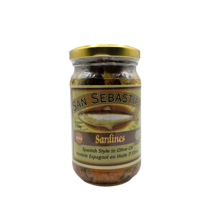 San Sebastian Sardines Spanish Style in Olive Oil (MILD) - 220g