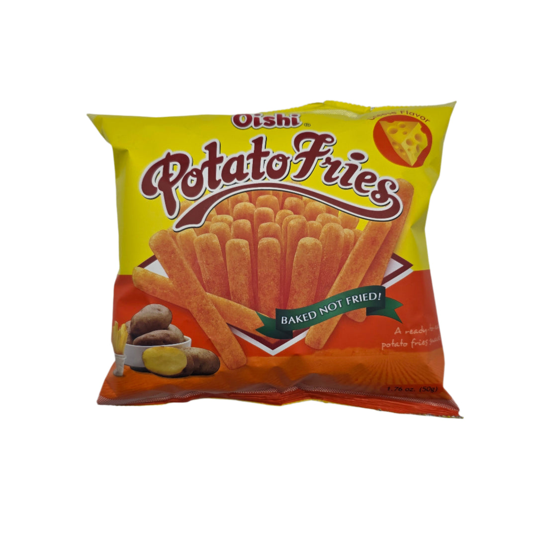 Oishi Potato Fries Cheese Flavor - 50g