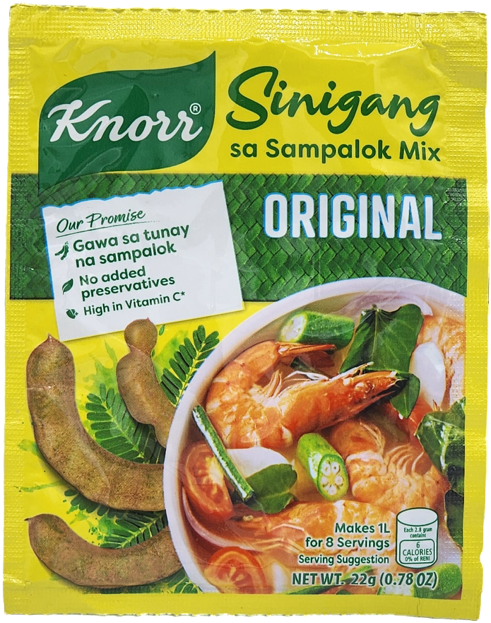Knorr Tamarind Soup Mix Sinigang sa Sampalok Mix (PHILIPPINES) - 44g