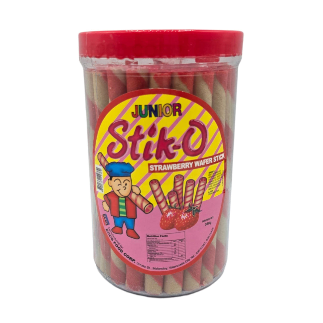 Ecco Junior Stik-O Strawberry Wafer Stick - 380g
