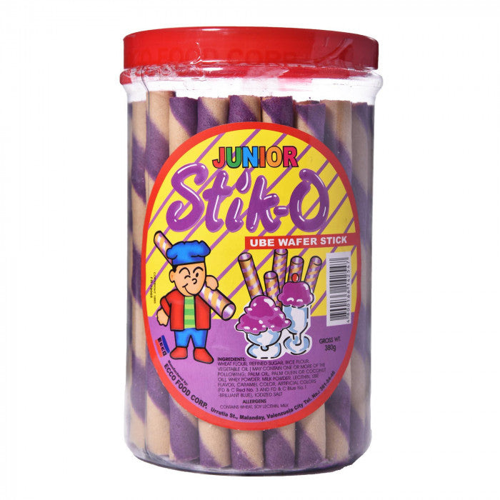 Ecco Junior Stik-O Ube Wafer Stick - 380g
