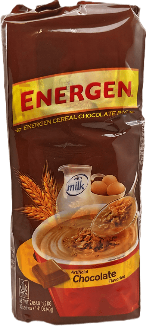 Energen Chocolate Oat Cereal (30 sachets) - 30x40g
