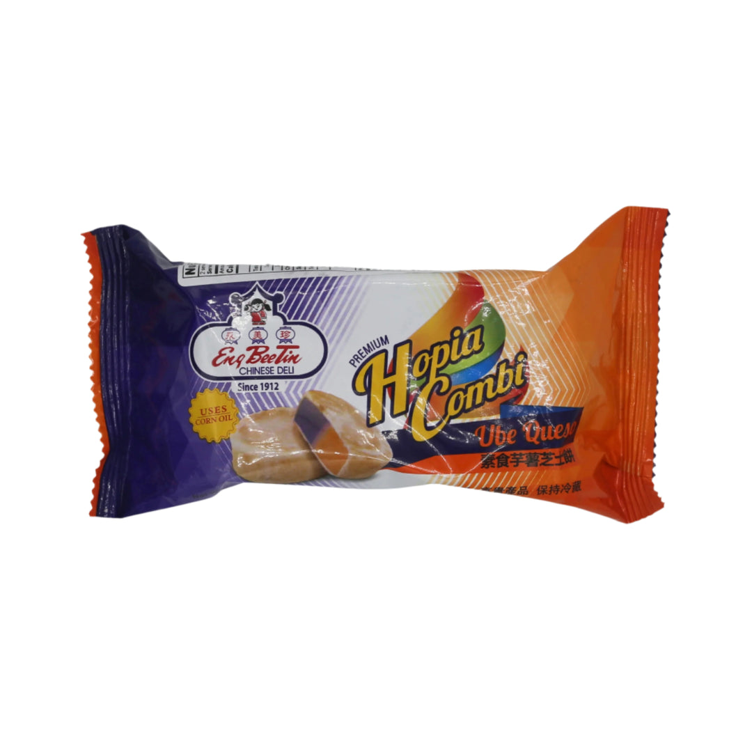 Eng Bee Tin Premium Hopia Combi Ube Queso - 175g