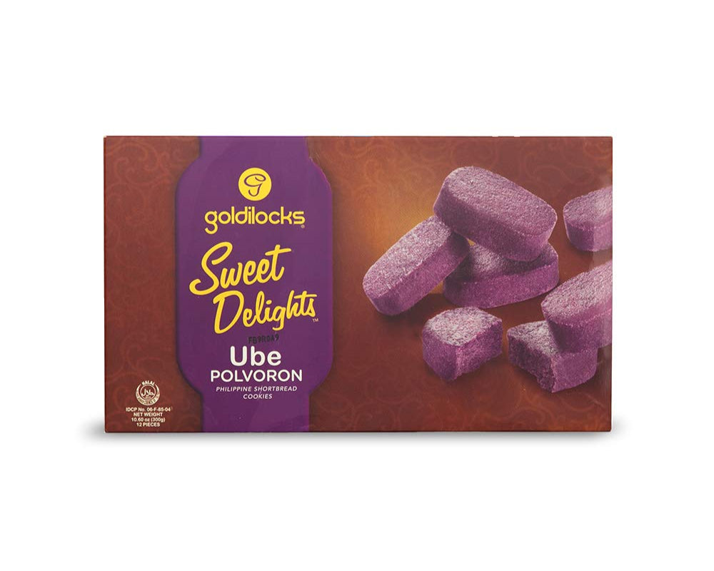 Goldilocks Sweet Delights Ube Polvoron 12x25g