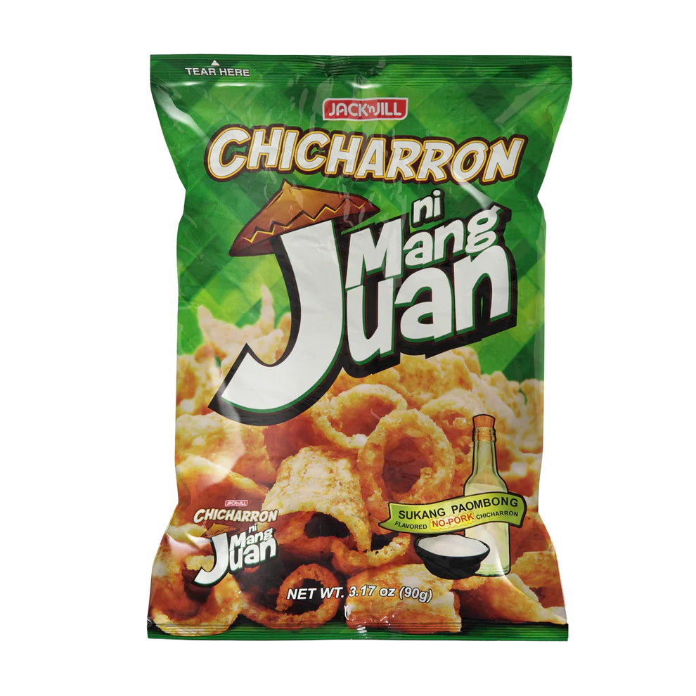 Jack 'n Jill Chicharon ni Mang Juan Sukang Paombong (Green) - 90g
