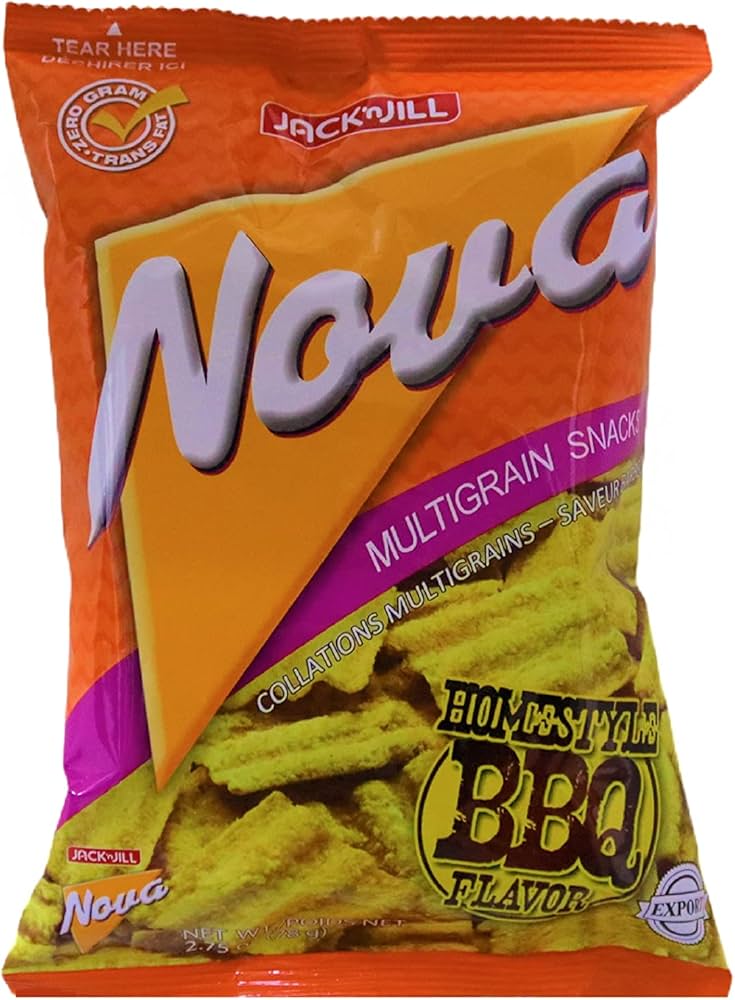Jack 'n Jill Nova Multigrain Snack Homestyle BBQ Flavor - 2.75 oz