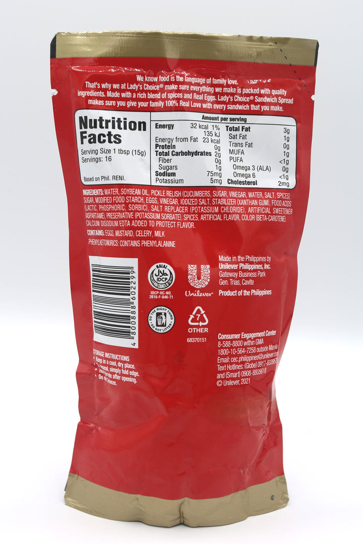Lady's Choice Sandwich Spread - 470mL