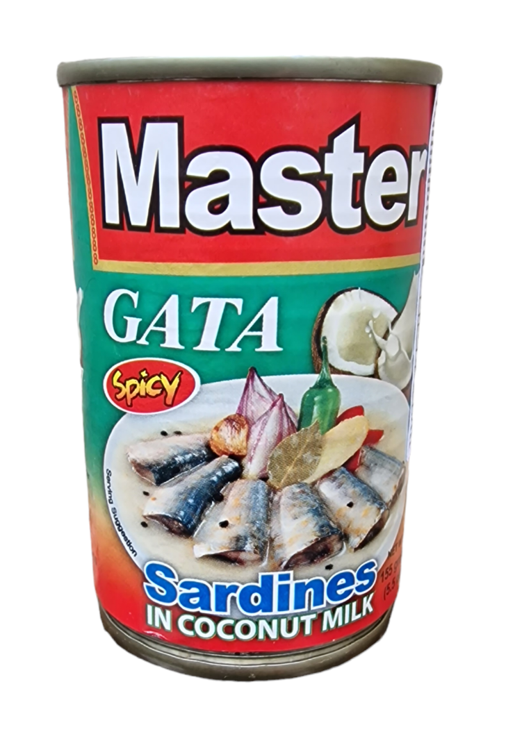 Master Sardines Spicy in Coconut Milk (Spicy Gata) - 155g