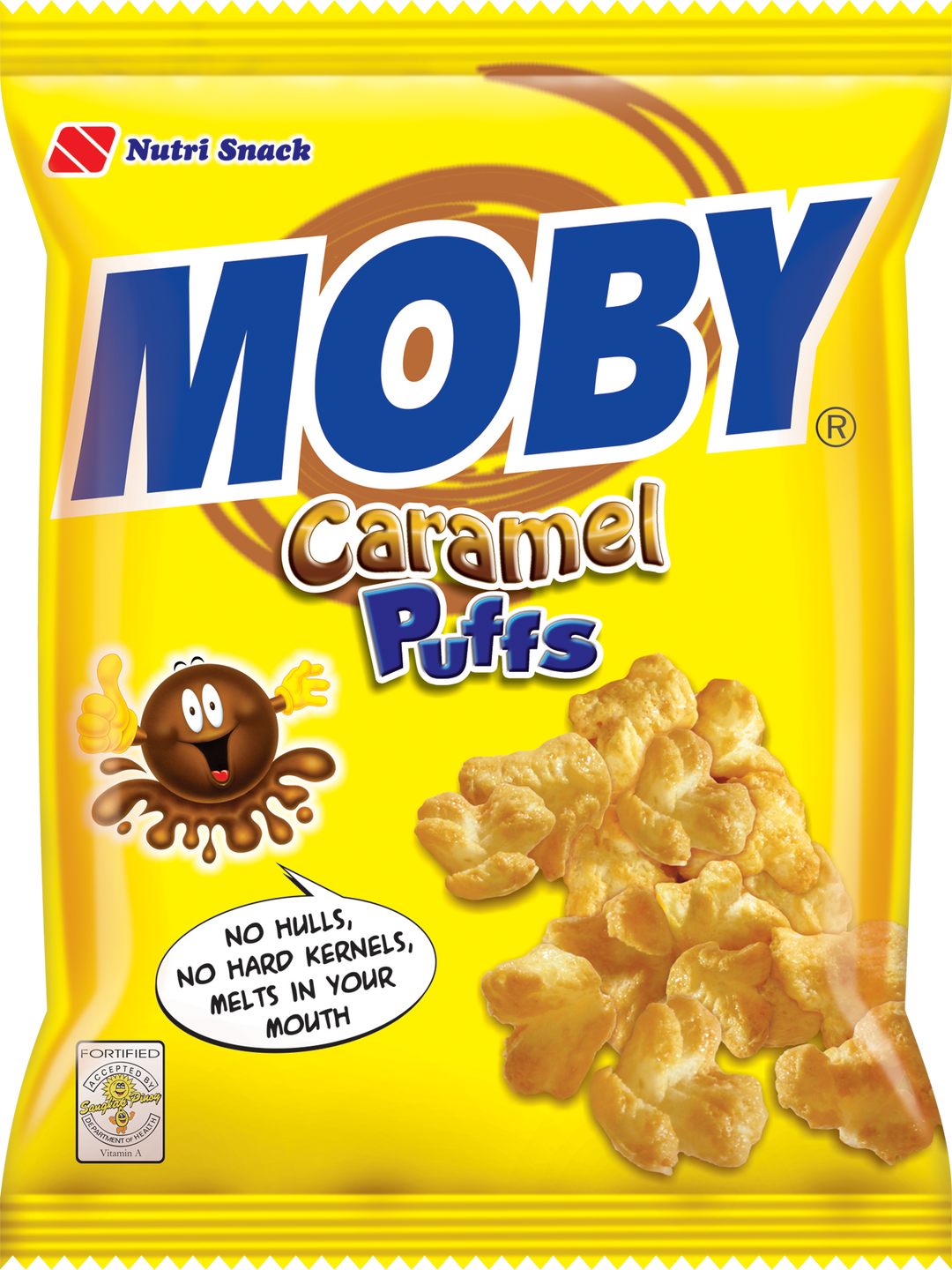 Nutri Snack - Moby Caramel Puffs - 60g