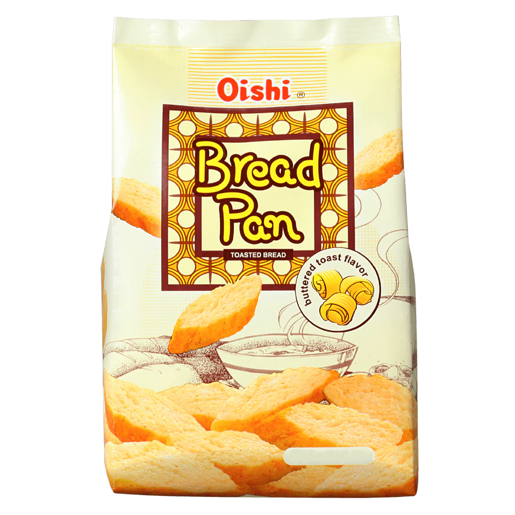 Oishi Bread Pan Buttered Toast Flavor - 42g