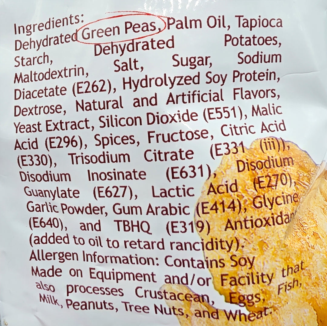 Oishi Marty's Cracklin' Salt & Vinegar Flavor - 90g