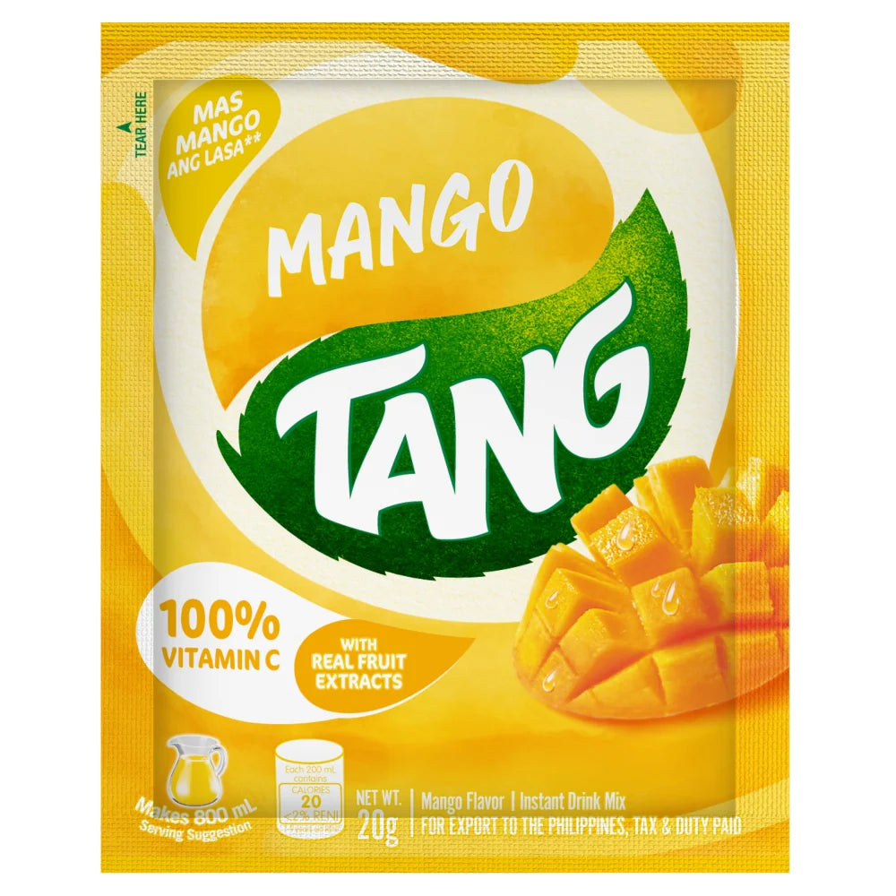 Tang Mango Powdered Drink Mix (Sachet) - 20g