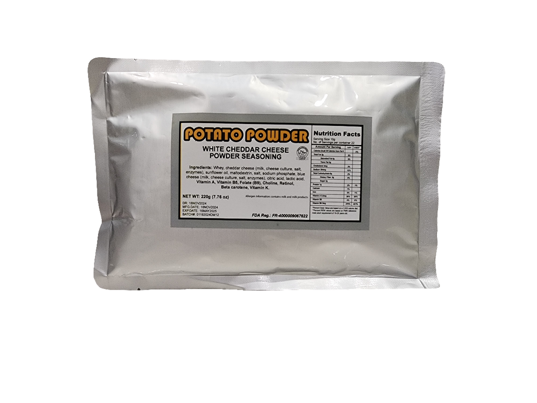 Potato Powder - White Cheddar Powder Seasoning - 220g