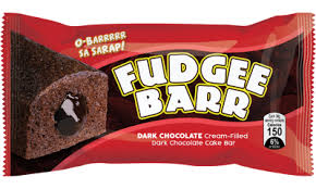 Fudgee Barr - Dark Chocolate Cream-Filled Cake Bar 10pc - 40g