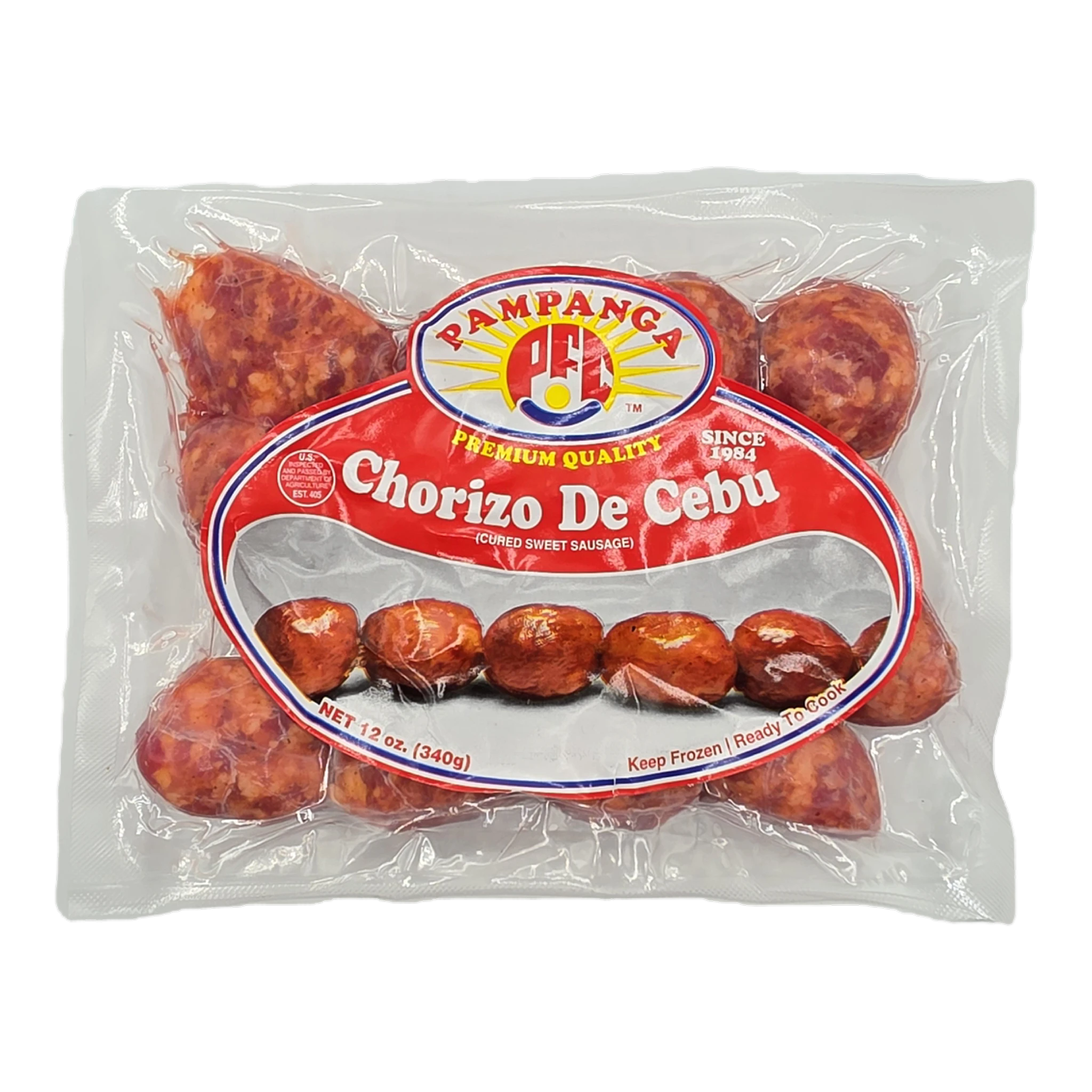 Pampanga Chorizo de Cebu - Filipino Sausage | Lili Mart