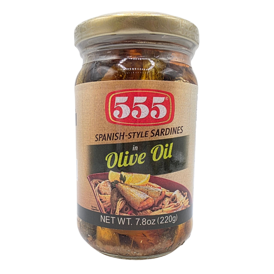 555 Spanish Style Sardines in Olive Oil - 7.8oz
