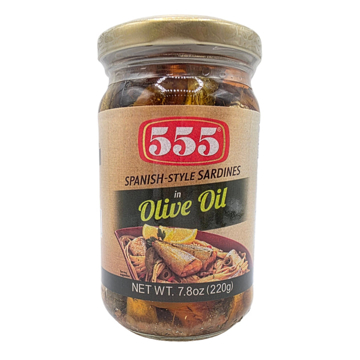 555 Spanish Style Sardines in Olive Oil - 7.8oz