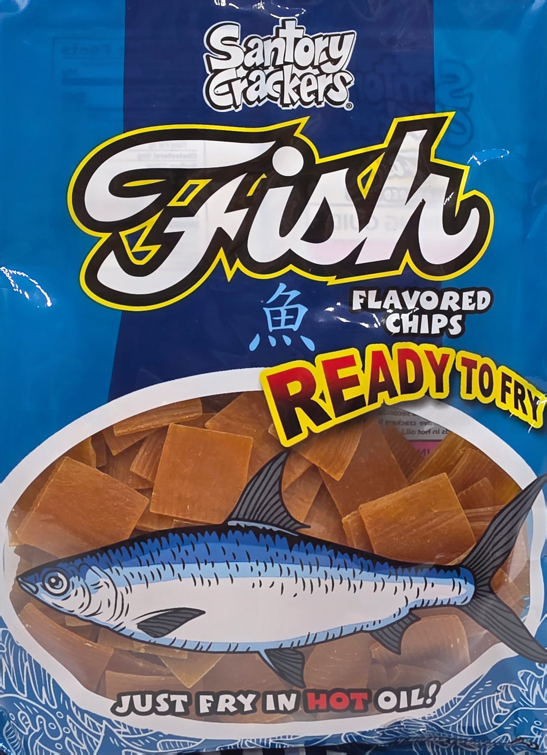 Santory Crackers Fish Flavored Chip (Ready to Fry) - 200g