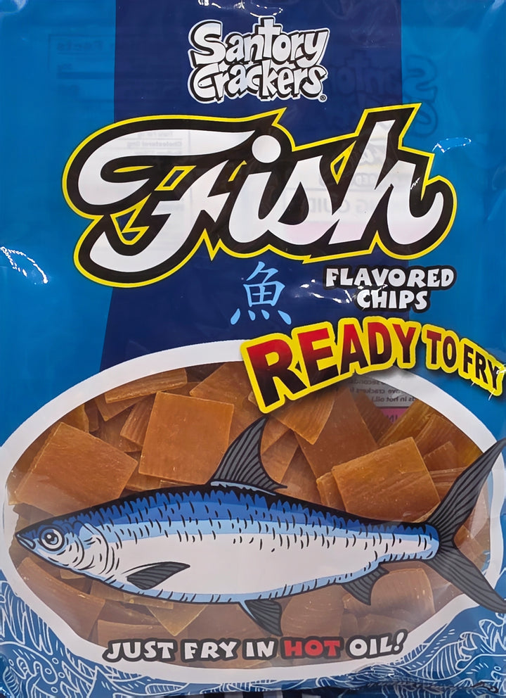 Santory Crackers Fish Flavored Chip (Ready to Fry) - 200g