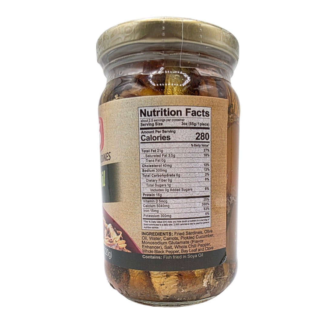 555 Spanish Style Sardines in Olive Oil - 7.8oz
