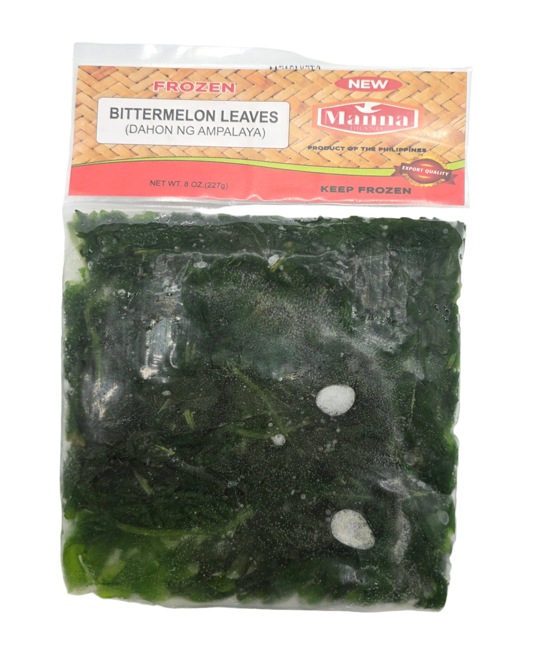 Manna Bittermelon Leaves (Dahon ng Ampalaya) - 8oz