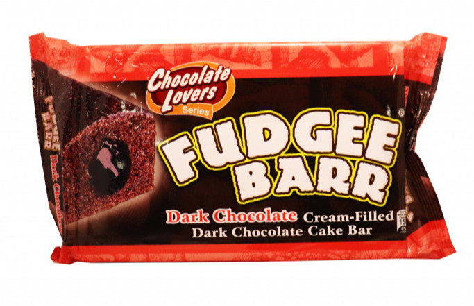 Fudgee Barr - Dark Chocolate Cream-Filled Cake Bar 10pc - 40g
