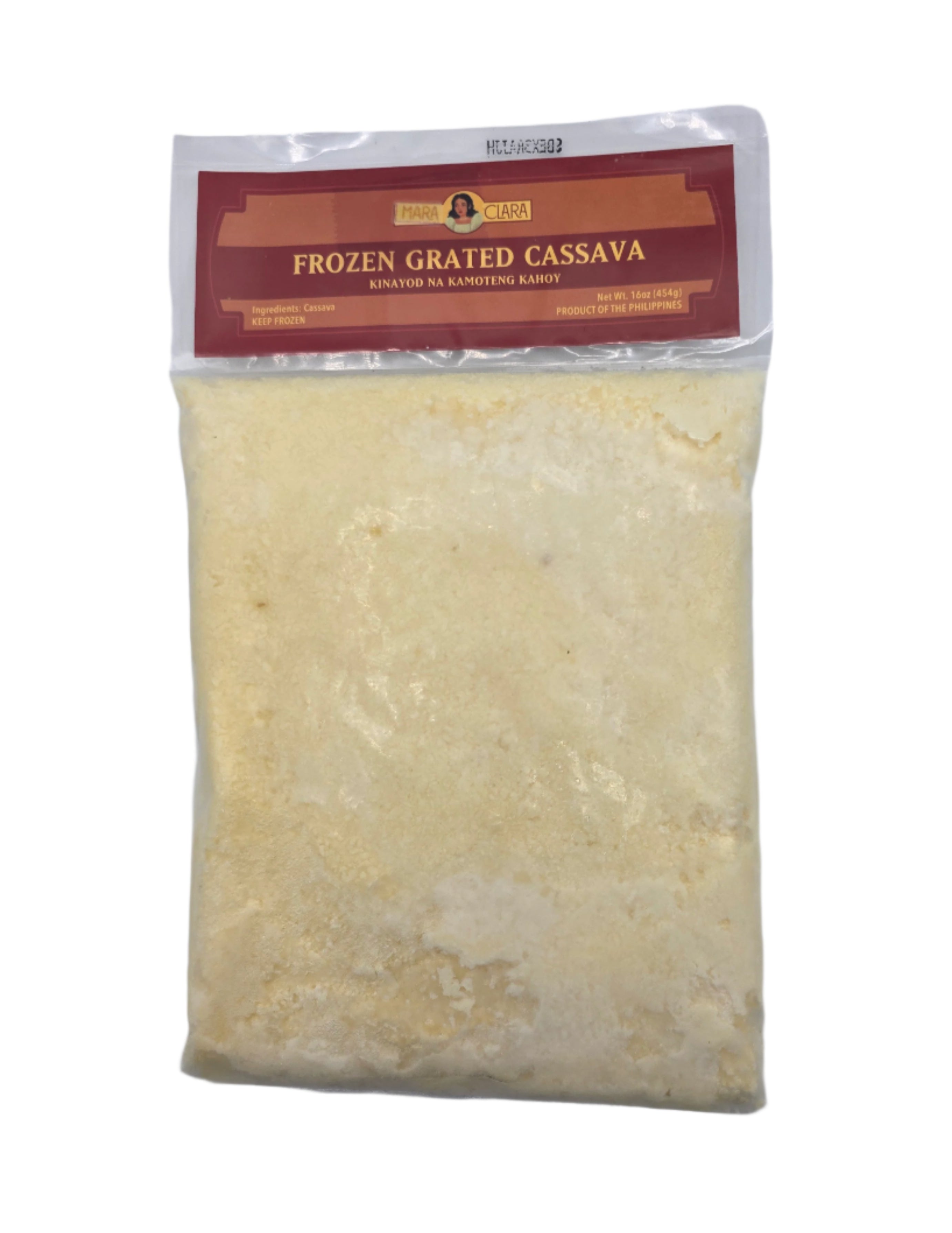 Maria Clara Frozen Grated Cassava (Kinayod na Kamoteng Kahoy