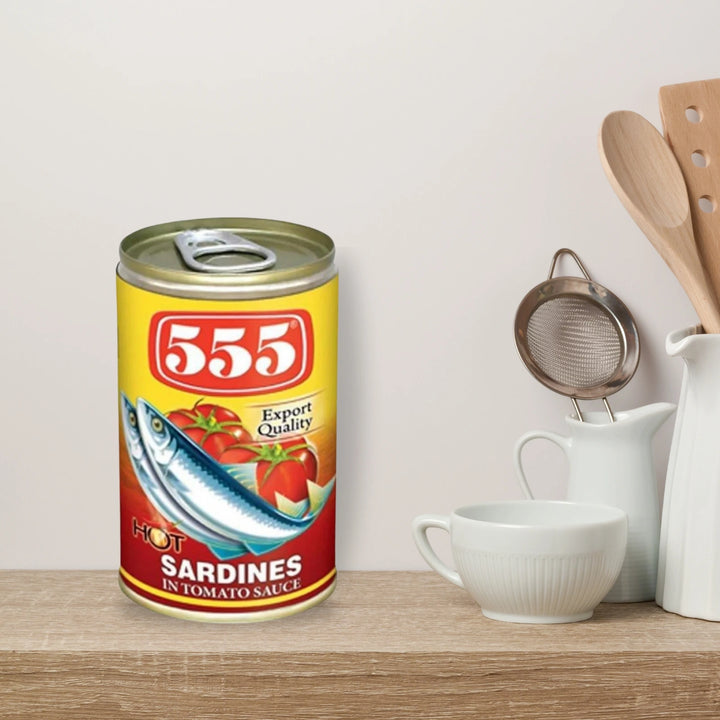 555 - Sardines in Tomato Sauce Hot Spicy - 5.5oz