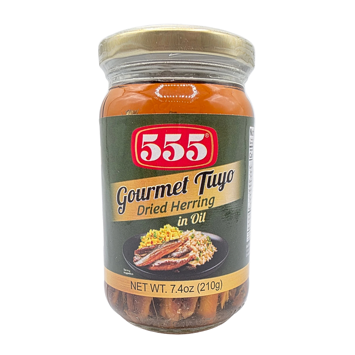 555 Gourmet Tuyo Dried Herring in Oil - 7.4oz