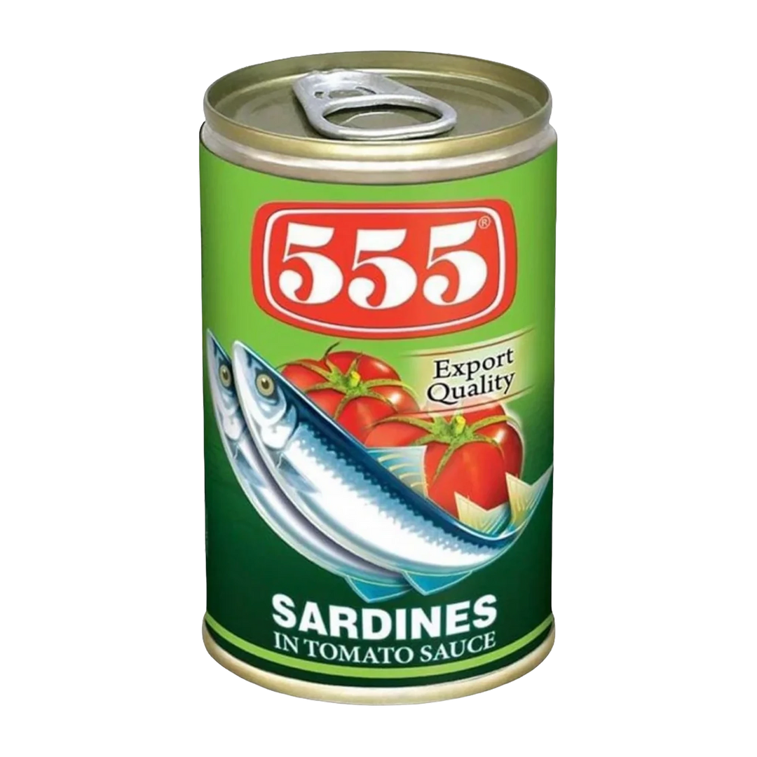 555 Sardines in Tomato Sauce - 5.5oz