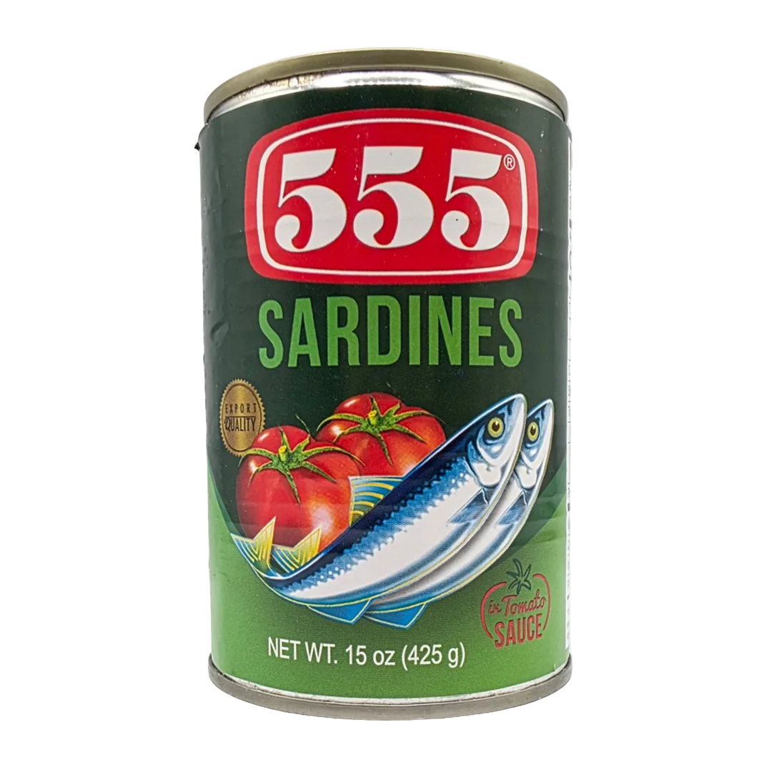 555  Sardines in Tomato Sauce (BIG) - 15 oz