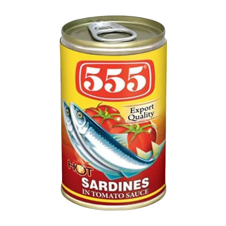 555 - Sardines in Tomato Sauce Hot Spicy (SMALL) - 5 oz