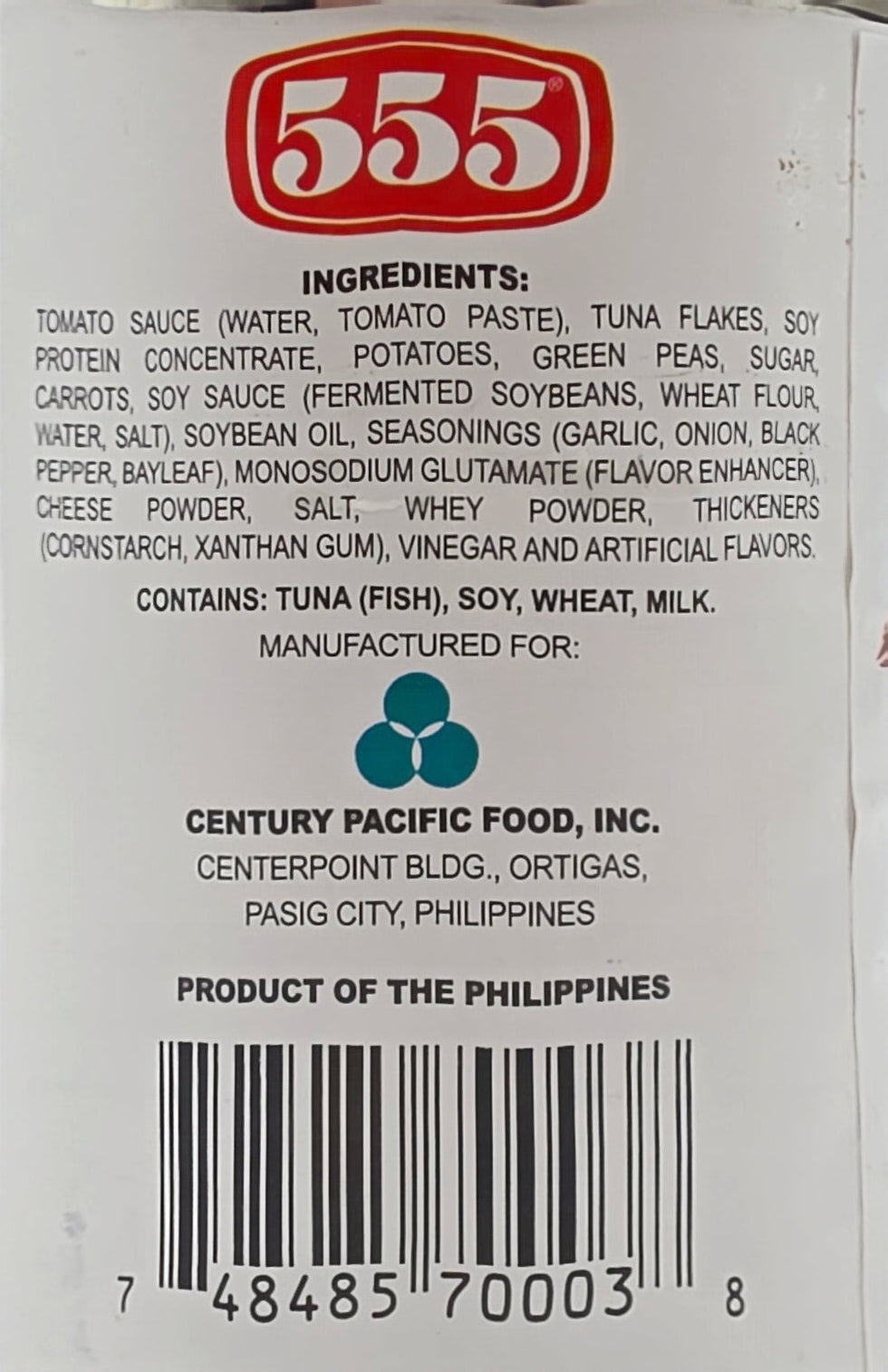 555 Tuna Caldereta - 5.5oz