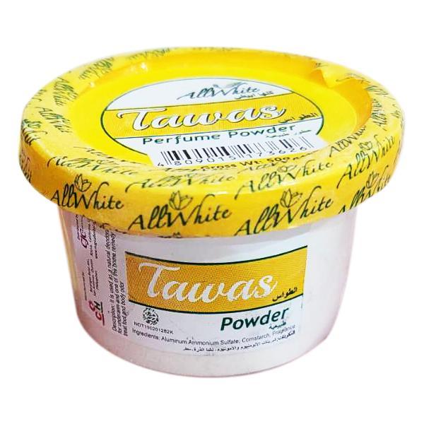 All White Tawas Powder w/ Perfume (Yellow) - 50g