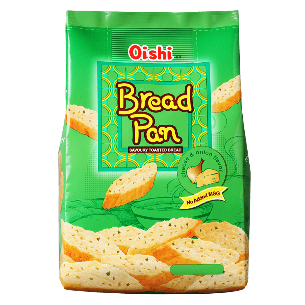 Oishi Bread Pan Cheese & Onion Flavor - 42g