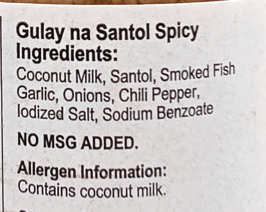Bicol's Best Ready to Eat Gulay na Santol (Spicy) - 7.4oz