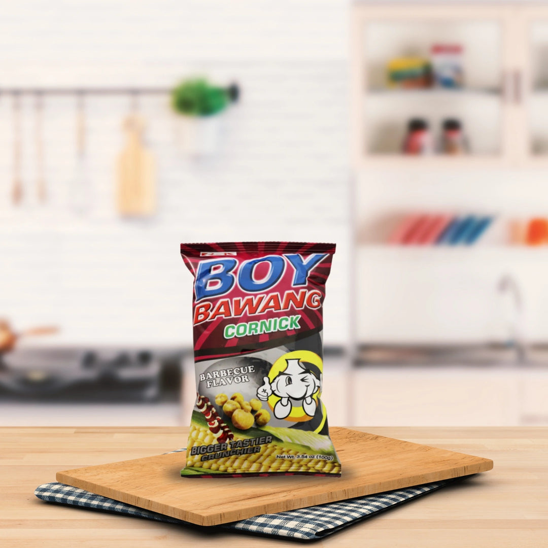 Boy Bawang Cornick Barbecue Flavor - 100g