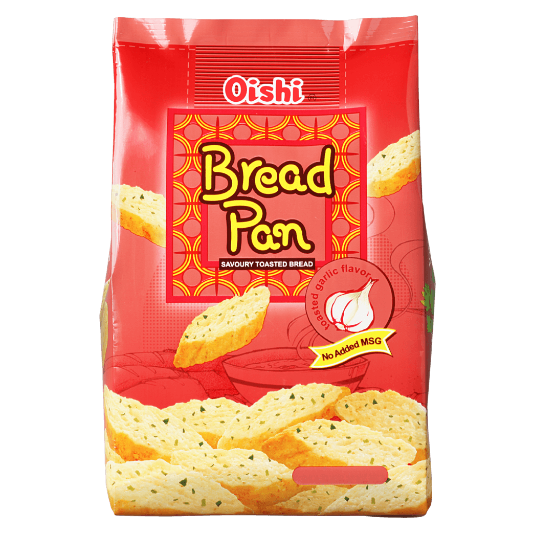 Oishi Bread Pan Toasted Garlic Flavor