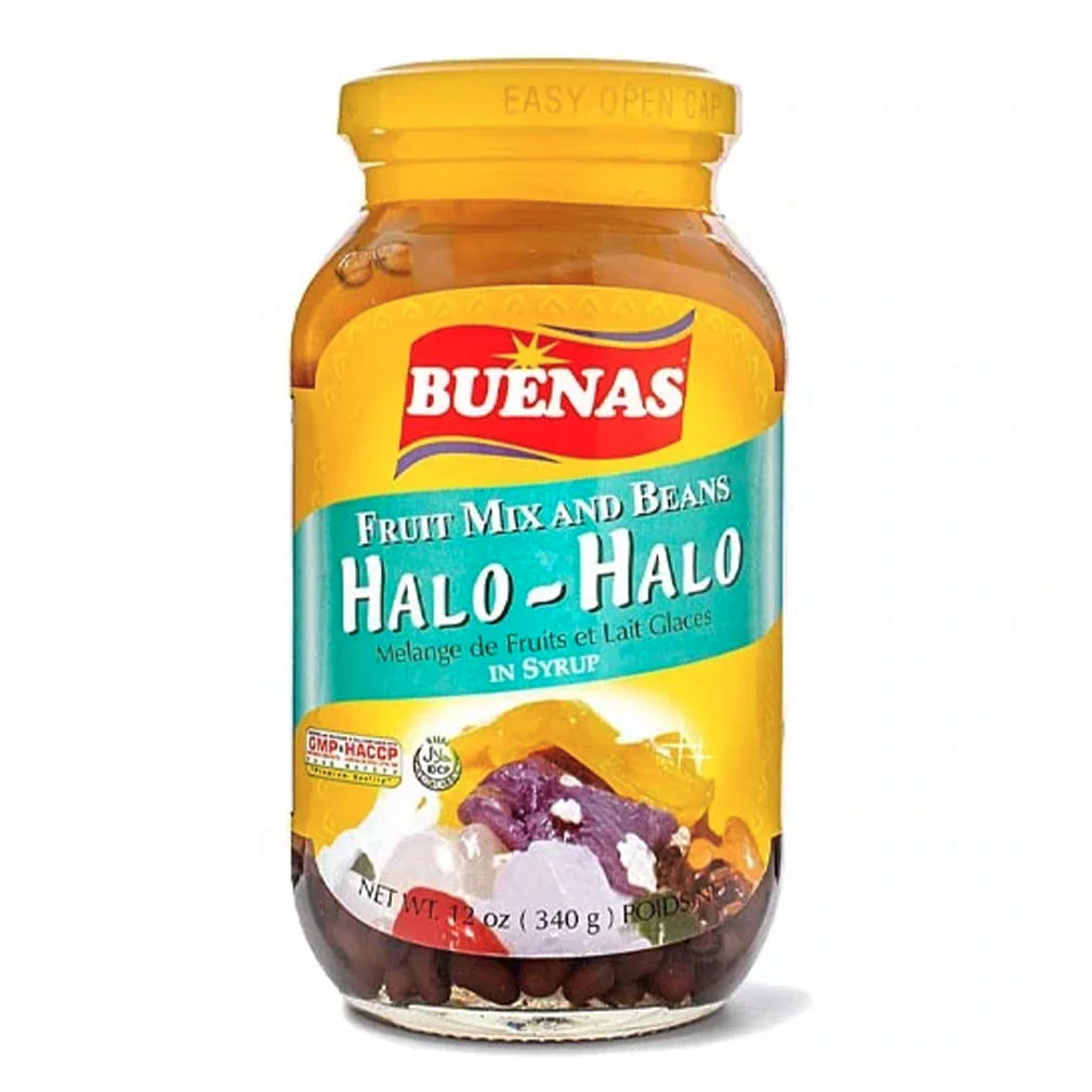 Buenas Halo-Halo Fruit Mix and Bean in Syrup - 12oz