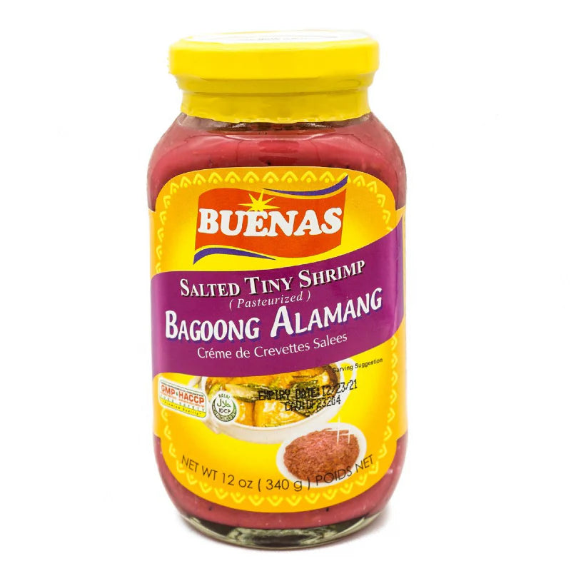 Buenas Salted Tiny Shrimp (Bagoong Alamang) - 340g (LIMIT 1)