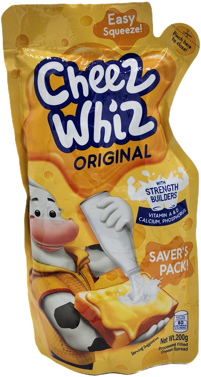 Kraft Cheez Whiz Original Easy Squeeze! 200g