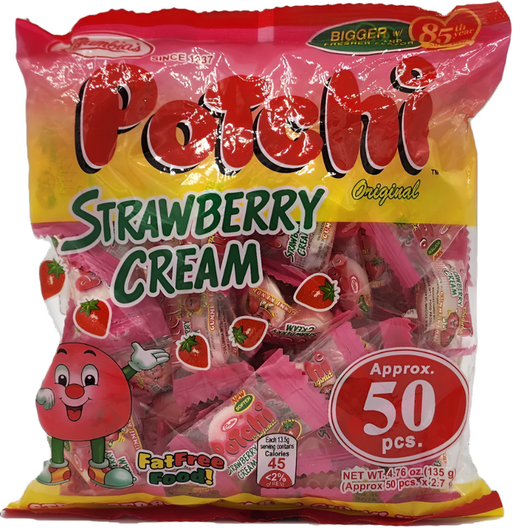 Columbias Potchi Strawberry Flavored Gummy Candy - 50pcs (135g)