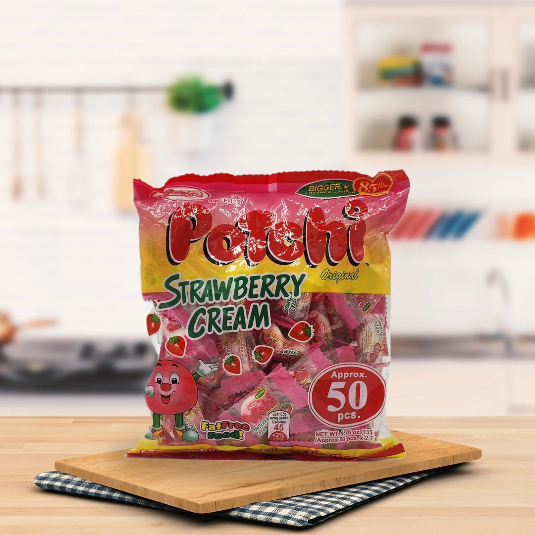 Columbias Potchi Strawberry Flavored Gummy Candy - 50pcs (135g)