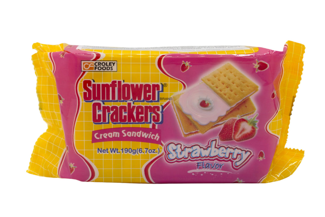 Croley Foods Sunflowers Strawberry Crackers - 28.3 oz