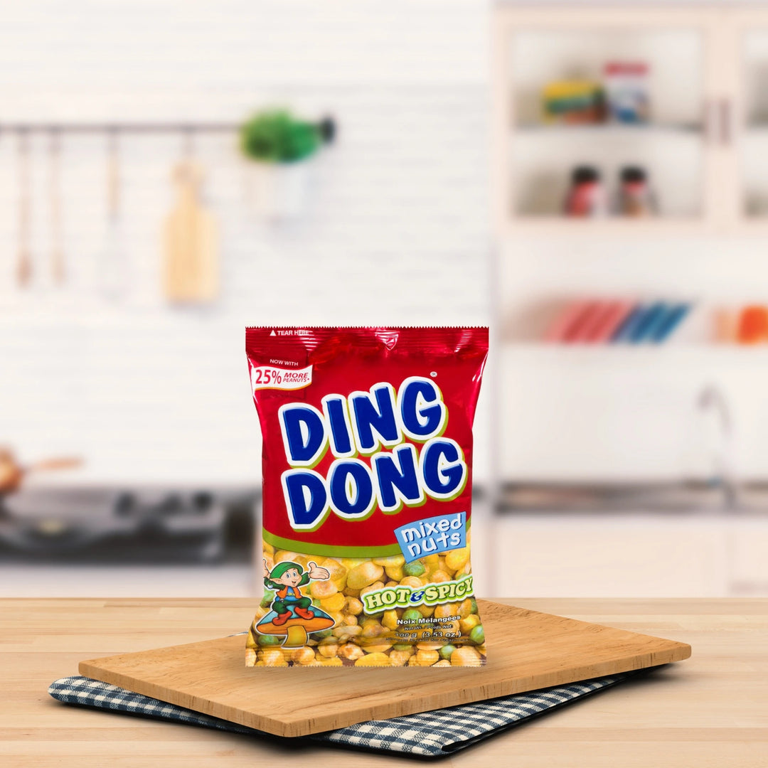 Ding Dong Mixed Nuts Hot & Spicy - 100g