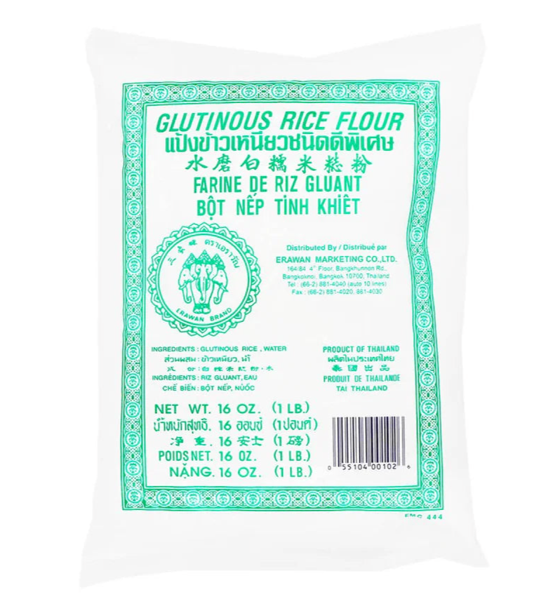 Erawan - Glutinous Rice Flour (GREEN) - 16oz