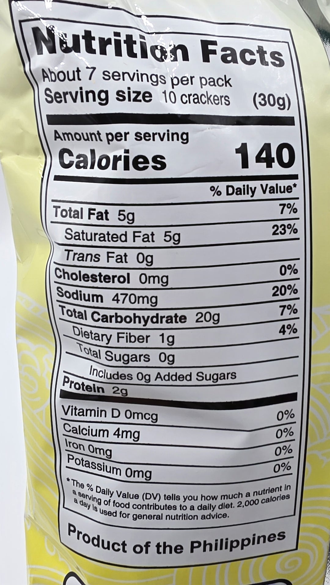 Golden Fish Cracker Salt & Vinegar - 200g