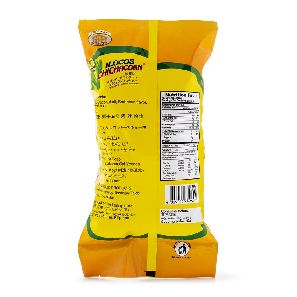 Ilocos Chichacorn  BBQ Flavor - 350g