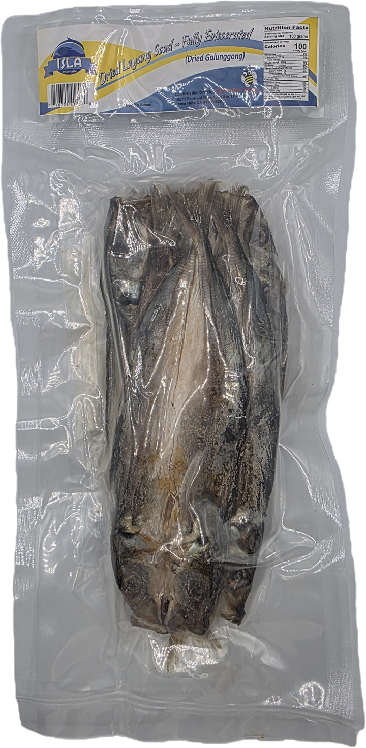 Isla Premium Dried Layang Scad Fully Eviscerated (Dried Galunggong) - 8oz